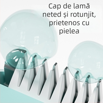 Mașină de tuns pentru bebeluși, funcționare silențioasă, 50W, încărcare, lamă ceramică