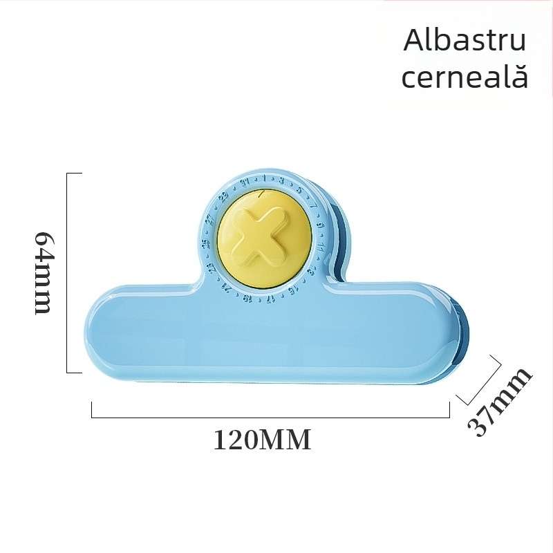Clip pentru sigilarea pungilor, plastic alimentar, rezistent la umezeală, menținerea prospețimii, pentru bucătărie casnică (JSQFKJ)