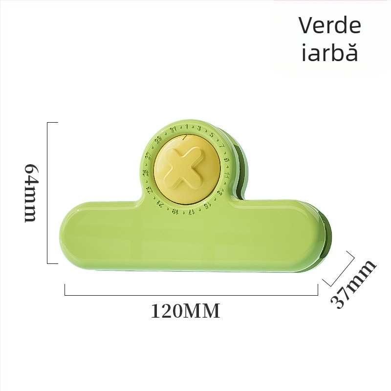 Clip pentru sigilarea pungilor, plastic alimentar, rezistent la umezeală, menținerea prospețimii, pentru bucătărie casnică (JSQFKJ)