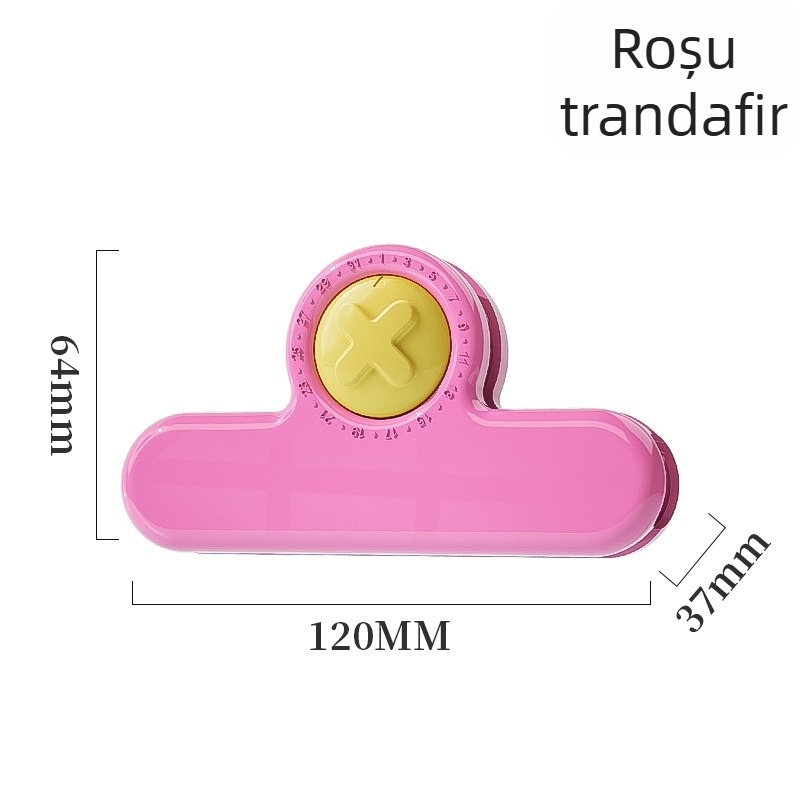 Clip pentru sigilarea pungilor, plastic alimentar, rezistent la umezeală, menținerea prospețimii, pentru bucătărie casnică (JSQFKJ)