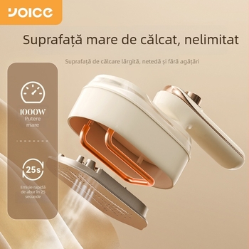 Yoice fier de aburi pentru haine, manual, portabil, 1000W, 111-240V AC, rezervor sub 0.8 L