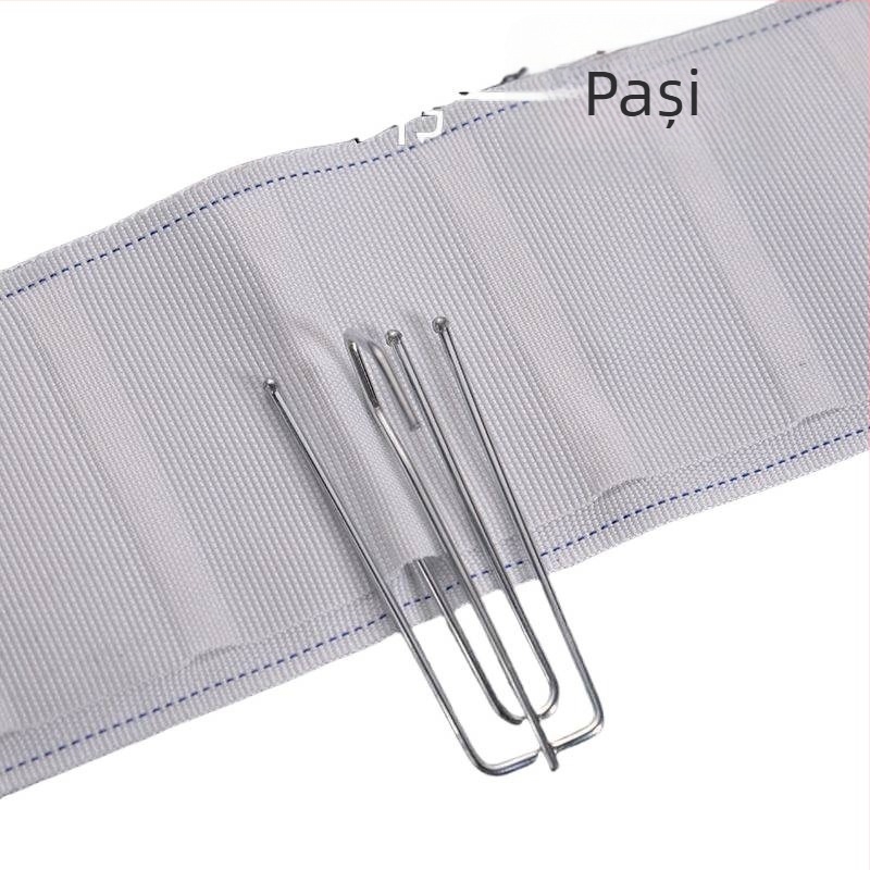 Fâșii de țesătură pentru perdele cu cârlige, îngroșate, lavabile la mașină, accesorii pentru perdele