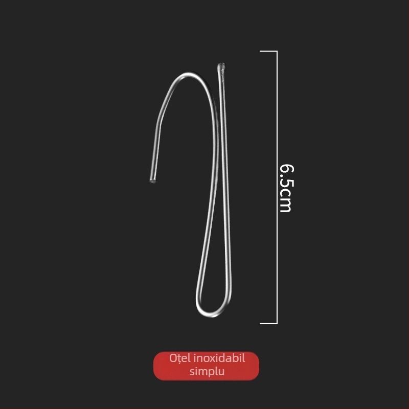 Cârlig pentru perdele S din fier – stil modern minimalist, accesorii pentru perdele