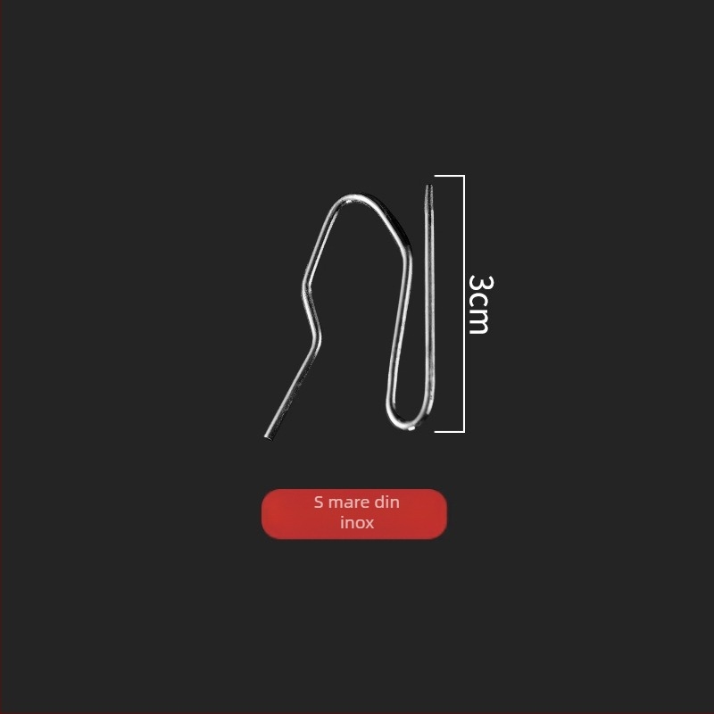 Cârlig pentru perdele S din fier – stil modern minimalist, accesorii pentru perdele