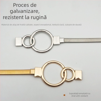 Bandă metalică pentru perdea cu arc - stil scandinav, design simplu, personalizabil
