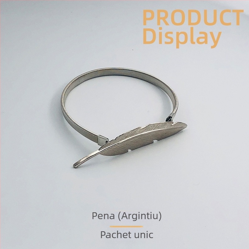 Bandă metalică pentru perdea cu arc - stil scandinav, design simplu, personalizabil