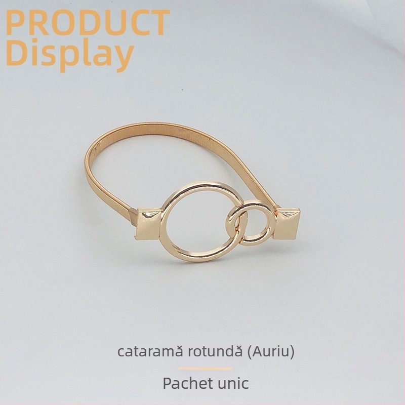 Bandă metalică pentru perdea cu arc - stil scandinav, design simplu, personalizabil