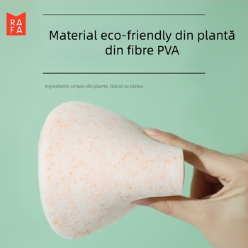 Burete facial konjac cu masaj perlat, ambalat în cutie — spumant, material PVA, 240 buc.