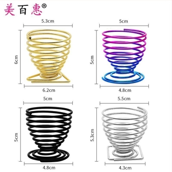 Suport pentru bureți de pudră și raft de depozitare pentru produse de machiaj – Oțel carbon, 0.062 kg, Maybewei, Construcție din sârmă metalică