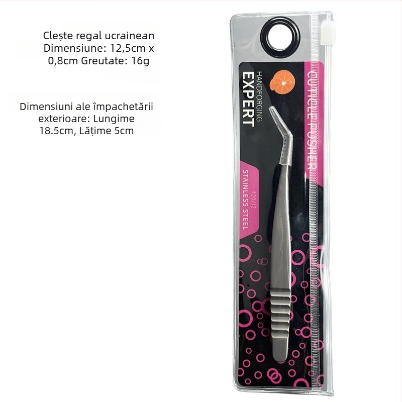 Pincete pentru gene din oțel inoxidabil DQD – precizie, finisaj oglindă, instrument manual pentru gene false