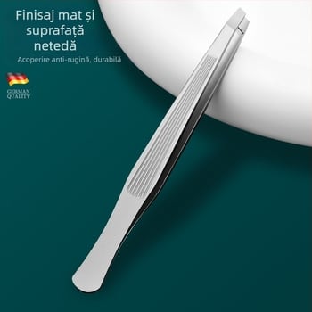 Clește pentru sprâncene din oțel inoxidabil – clește pentru sprânene, instrument de conturare sprâncenelor