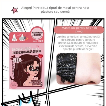Fanxiyue mască nazală – Îndepărtarea punctelor negre, Îngrijire zonă T, 10 buc., Valabilitate 3 ani