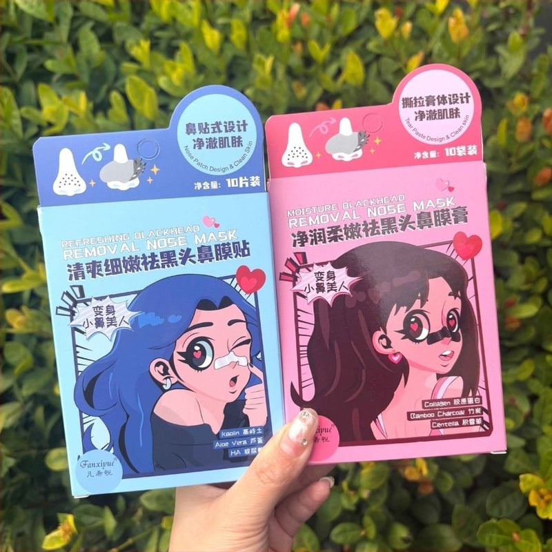 Fanxiyue mască nazală – Îndepărtarea punctelor negre, Îngrijire zonă T, 10 buc., Valabilitate 3 ani