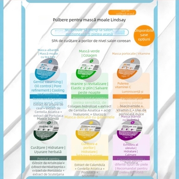 Lindsay mască de lut Tea Tree pentru ten sensibil – hidratează și calmează (tip ten: toate tipurile; valabilitate: 3 ani; formă: mască de lut; Eficacitate: luminează tonul pielii, hidratează, calmează)