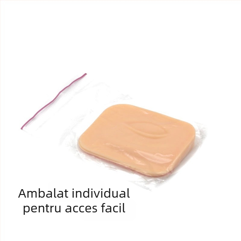 Piele de practică din silicon pentru 3D sprâncene și pleoape, practică de tatuaj, uz universal, 30 g