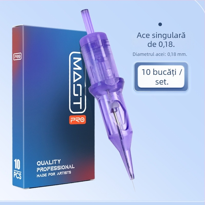 Ac de unică folosință All-in-One pentru mașinile de tatuat – utilizare universală pentru conturarea buzelor, sprâncene pudrate și linia ochilor