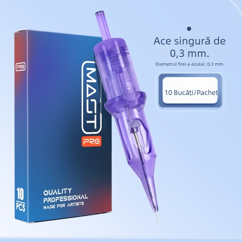 Ac de unică folosință All-in-One pentru mașinile de tatuat – utilizare universală pentru conturarea buzelor, sprâncene pudrate și linia ochilor