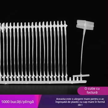 Acul pentru pistolul de etichete – Cap mare, Plastic gros, Vârf în formă de I, Material PP