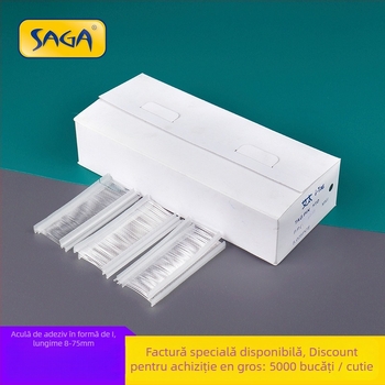 Ac cu formă de I pentru etichete cu clei – pentru haine și pălării, material PP, marcă Aitai, 5000 buc./ cutie