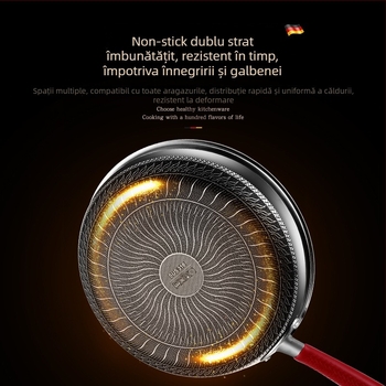 Tigaie din oțel INOX 316L, fără acoperire, cu fund multiplu, compatibilă cu plite cu inducție și gaz, capac din oțel INOX cu geam