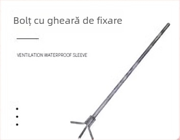 Șuruburi de ancorare Huilin pentru macarale: forme 7 și 9, în formă de L, șuruburi încastrate M2416; oțel cu conținut de carbon Q235; rezistență 12.9; standard internațional; clasă A