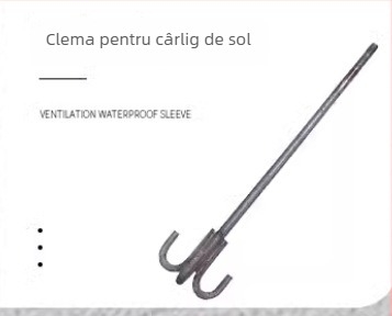 Șuruburi de ancorare Huilin pentru macarale: forme 7 și 9, în formă de L, șuruburi încastrate M2416; oțel cu conținut de carbon Q235; rezistență 12.9; standard internațional; clasă A