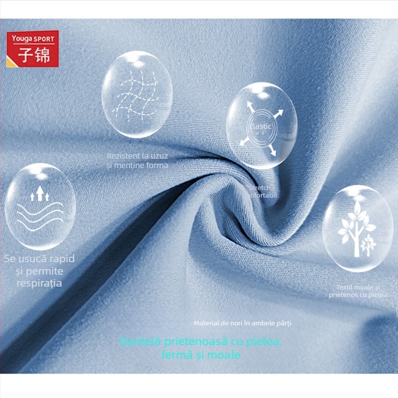 Salopetă de yoga pentru femei cu mâneci scurte și fermoar, cu pantaloni scurți (Super elastic, respirabil, subțire; țesătură din nailon cu aspect de nor; 75% nailon, 25% spandex; Mâneci scurte; Potrivit pentru alergare, fitness, ciclism, dans)