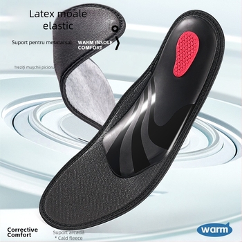 Talpă pentru încălțăminte din TPU, lână felt și latex; ortopedice, suport pentru arc, talpă întreagă, unisex, pentru toate anotimpurile (Material: TPU + lână felt + latex; Funcție: ortopedice; Categorie: talpă întreagă; Sezon: toate anotimpurile)
