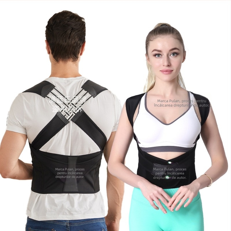 Corector de postură pentru spate, invizibil, suport reglabil, ortoză FDA-certificată