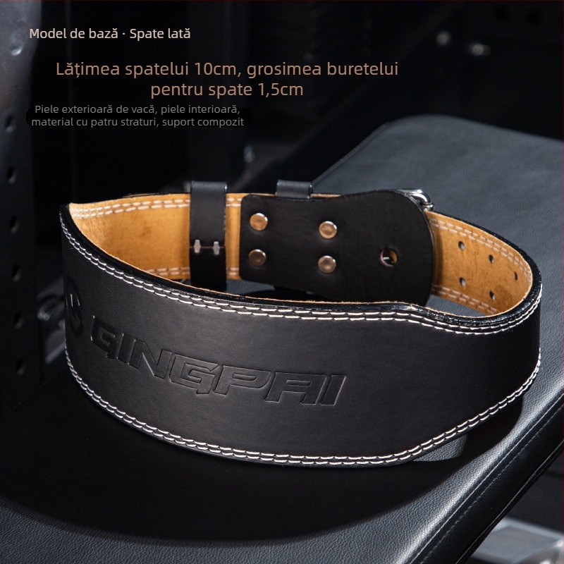 Centură de talie pentru ridicarea greutăților — Microfibră, Protecție talie, Suport talie pentru fitness