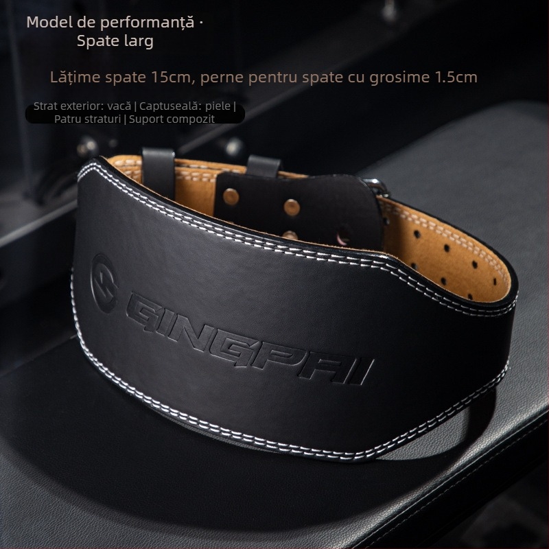 Centură de talie pentru ridicarea greutăților — Microfibră, Protecție talie, Suport talie pentru fitness