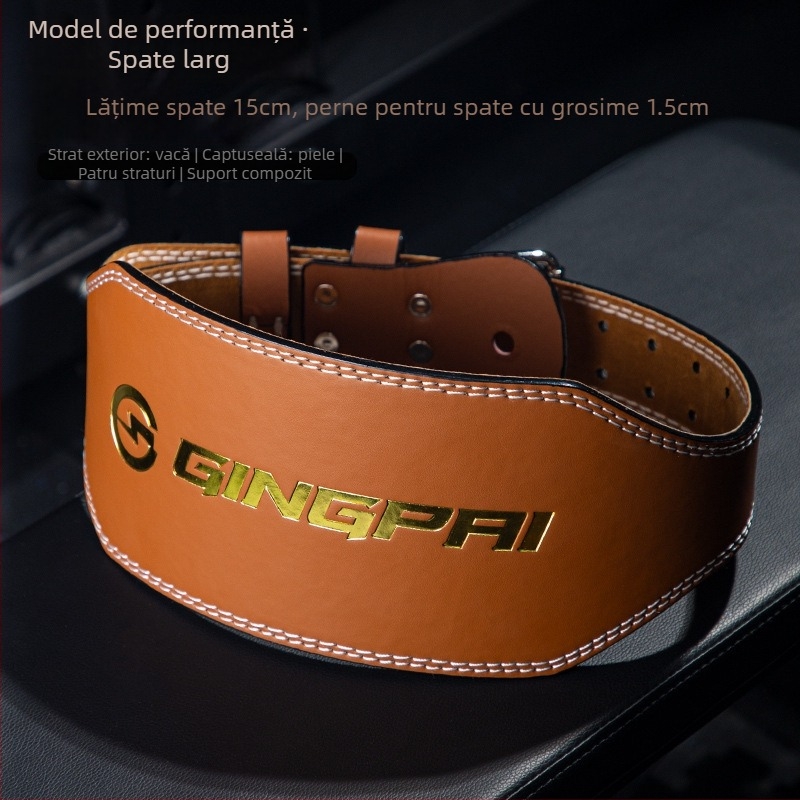 Centură de talie pentru ridicarea greutăților — Microfibră, Protecție talie, Suport talie pentru fitness