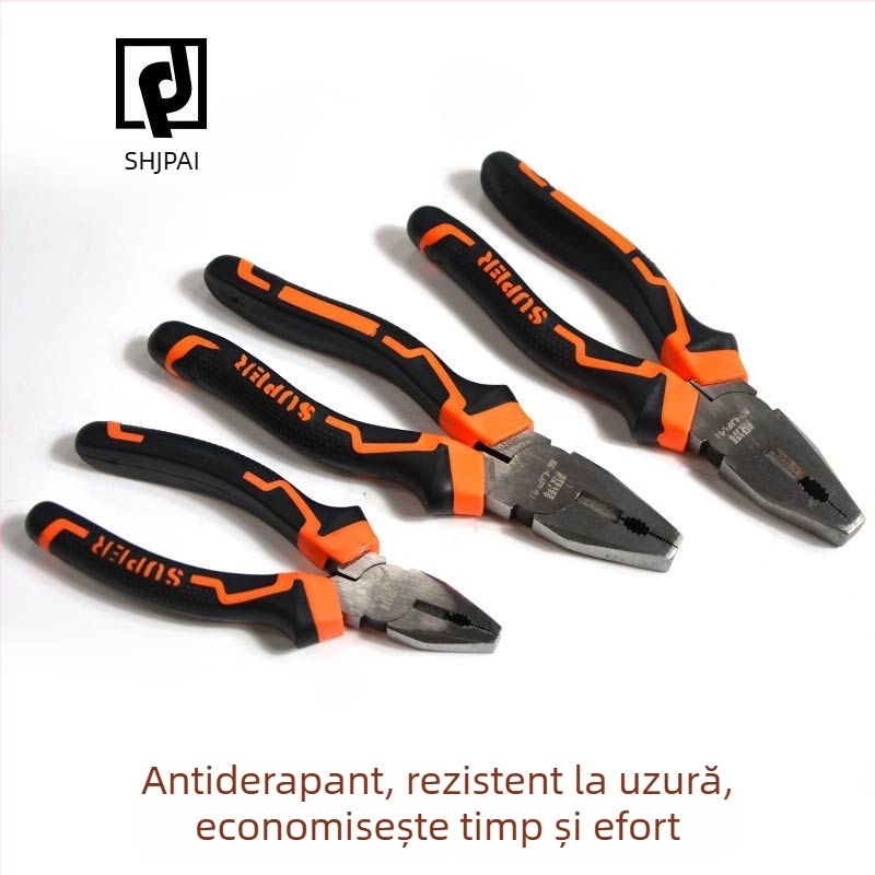 Clește cu nas plat - calitate industrială, multifuncțional, economie de efort, aliaj necunoscut