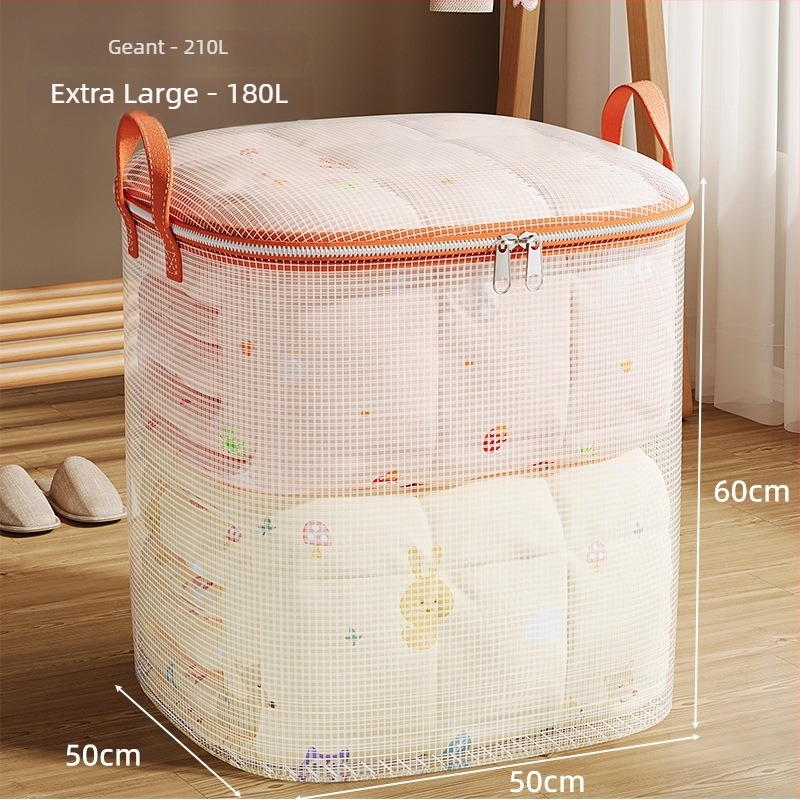 Sac de depozitare a hainelor (material PVC; protecție împotriva prafului și umezelii; portabil; capacitate până la 5 L)