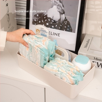 Cutie de depozitare pentru scutecele bebelușului - PET plastic, organizator de birou, Original good 38011446, sufragerie, stil modern minimalist