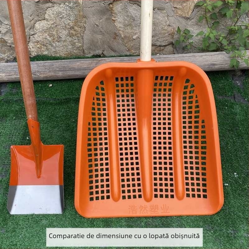Lopată din plastic pentru filtrarea solului, cu corp gol întărit și sită încorporată, pentru arahide și porumb (Origine: Alte; Marcă: Alte; Domeniu de aplicare: Alte)