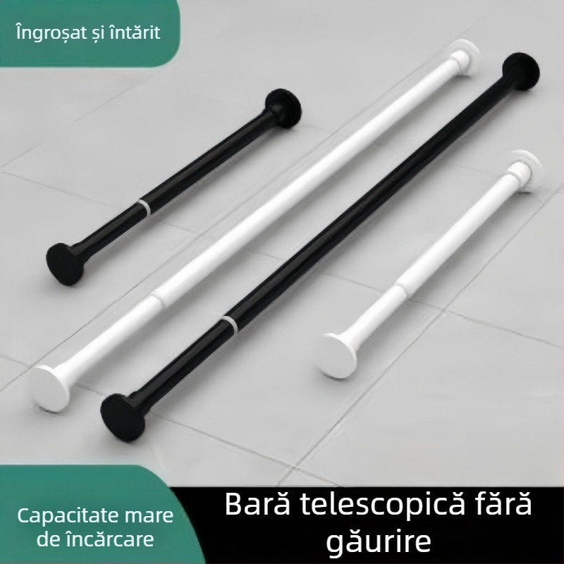Bară metalică pentru haine pentru dormitor – stil modern minimalist, pentru atârnarea hainelor, lansată iarna 2017