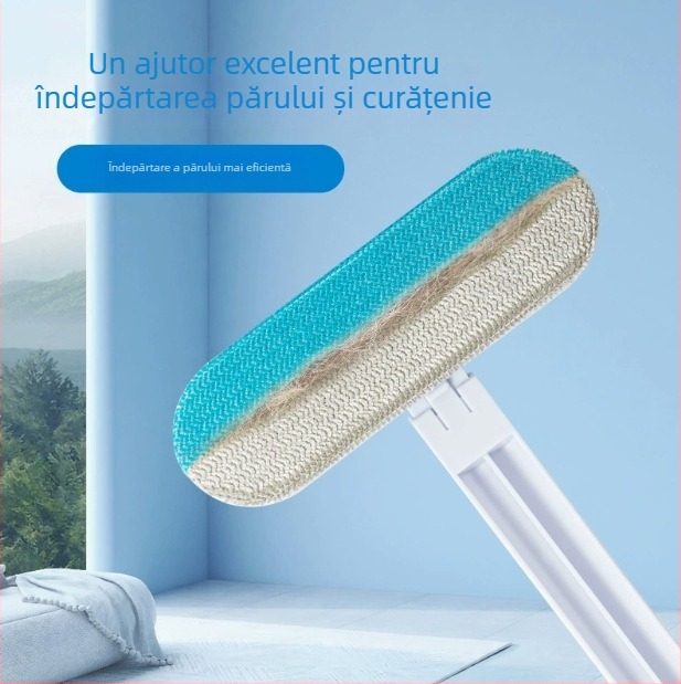 Perie pentru praf pentru animale de companie, silicon, trei în unu – curățare păr și praf, 165 g