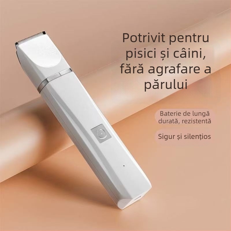 Trimmer electric pentru păr de animale de companie – pisici și câini