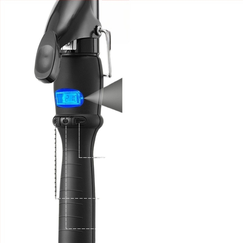 Ondulator 3‑în‑1 pentru curling, îndreptare și uscare a părului; alimentare fără fir cu baterie litiu; tambur din aliaj ecologic