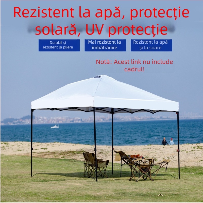 Pânză superioară pentru umbrelă cu patru picioare, pentru cort exterior de tip stand, țesătură pentru canapea cu patru colțuri, protecție solară și ploaie