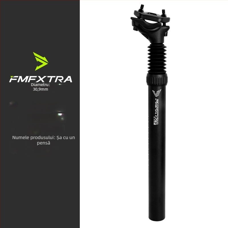 FMFXTRA Țija de șa cu absorbție la șocuri pentru biciclete de munte | Material: aliaj de aluminiu; Cod produs: 501; Unisex