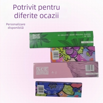 Rulou de hârtie de carte cu sigla Can, pre-înfășurat, King Size, 32 Fine