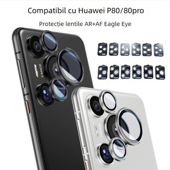Huawei Pura80Pro Protector pentru obiectivul camerei din spate - Filtru pentru obiectiv, Sticlă temperată, AR anti-reflexie, Anti-amprentă, Rezistent la căderi, HD