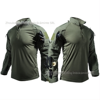 Wind Uniformă de instruire militară camuflaj, țesătură din bumbac amestec, evacuare umezeală, model camuflaj, vară-primăvară, adulți bărbați