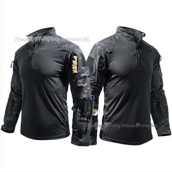 Wind Uniformă de instruire militară camuflaj, țesătură din bumbac amestec, evacuare umezeală, model camuflaj, vară-primăvară, adulți bărbați