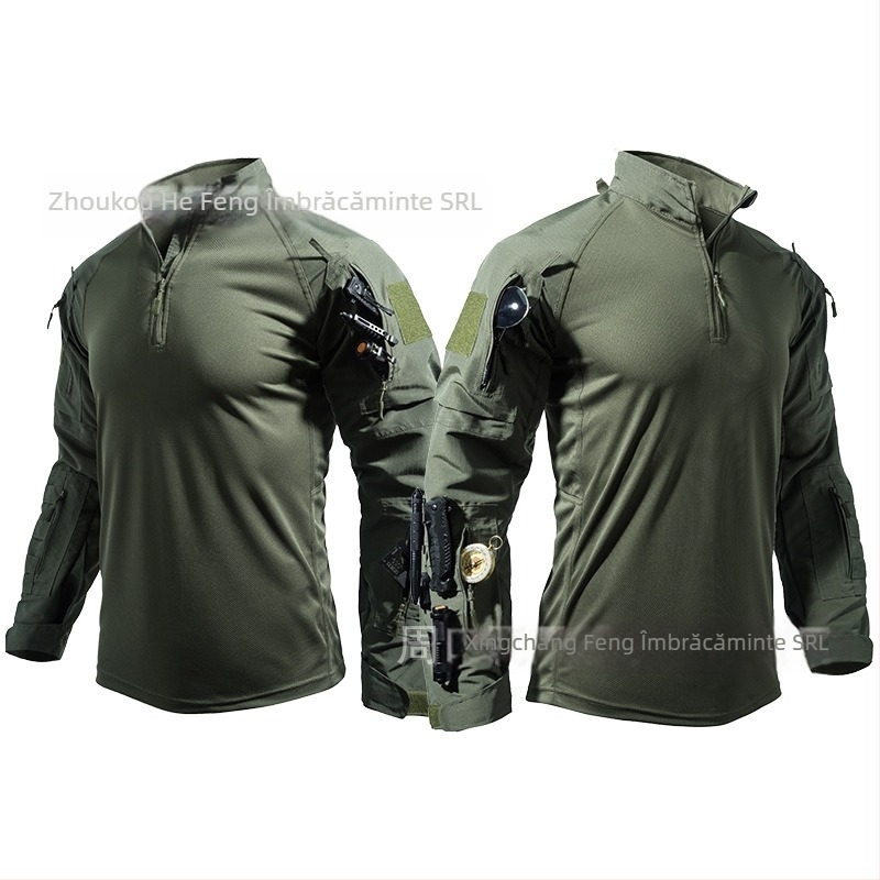 Wind Uniformă de instruire militară camuflaj, țesătură din bumbac amestec, evacuare umezeală, model camuflaj, vară-primăvară, adulți bărbați