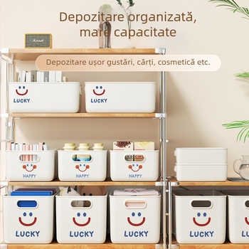 Cutie de depozitare, modelul 7979, material PP, capacitate 45L, pentru șosete, pulovere și produse cosmetice, potrivită pentru living, dormitor și birou, stil modern minimalist