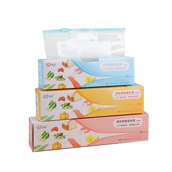 Pungă de depozitare pentru congelator cu fermoar, din plastic alimentar, reutilizabilă, compatibilă cu cuptorul cu microunde, antibacteriană, rezistentă de la -60°C la 100°C