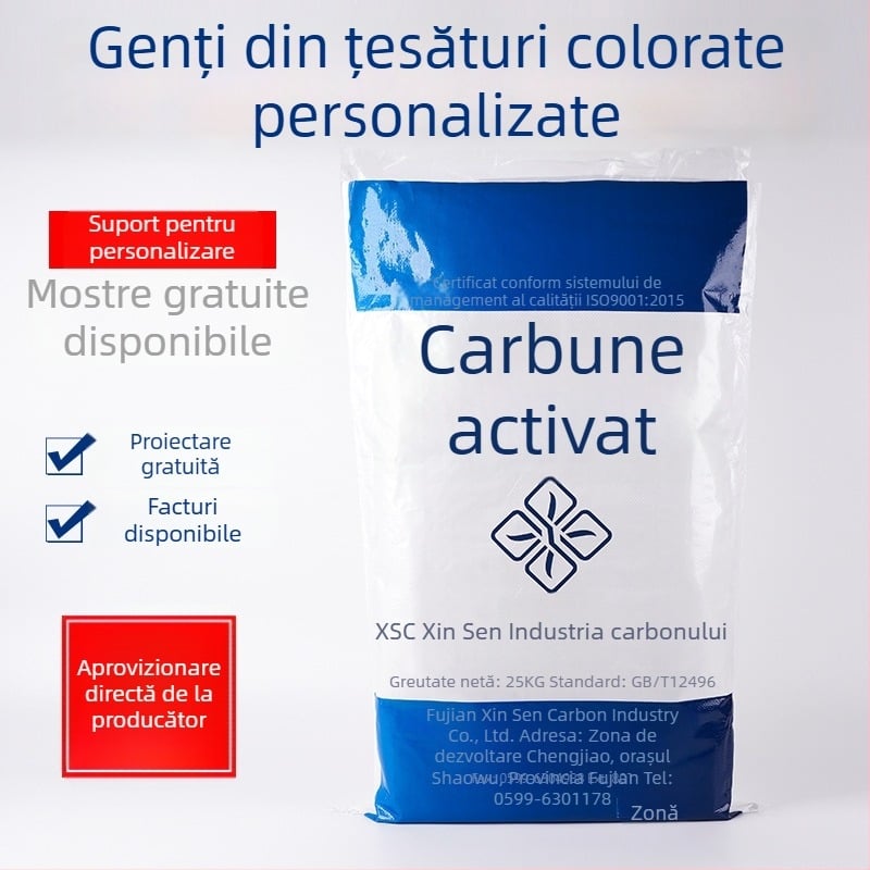 Geantă din țesut compozit – Sac laminat dublu strat pentru furaje, gură deschisă, imprimare color, capacitate de încărcare 100